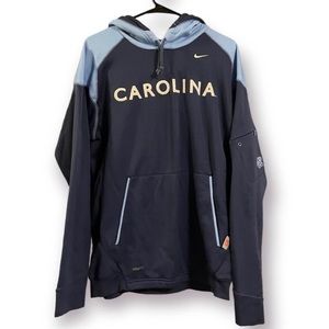 Nike North Carolina Tar Heels NikeFIT Therma Hoodie Size S